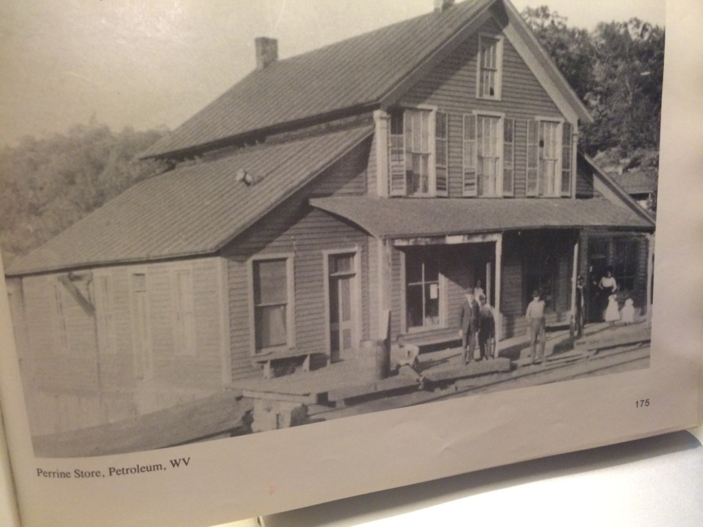 A photo of the store from the book "A Photographic History of Ritchie County, West Virginia."